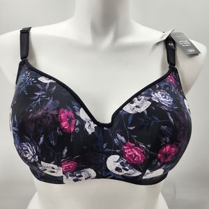 Torrid 42D Lightly Lined Full Coverage Balconette Bra - NWT